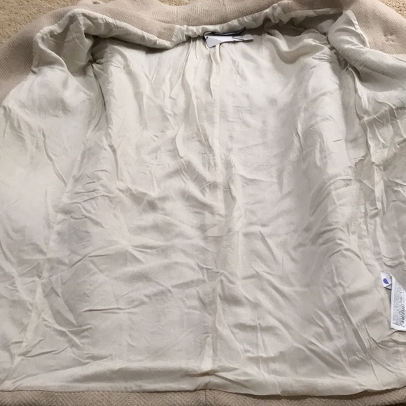 NWT! Zara medium textured wool blend high collar jacket with waist belt. - Picture 10 of 13